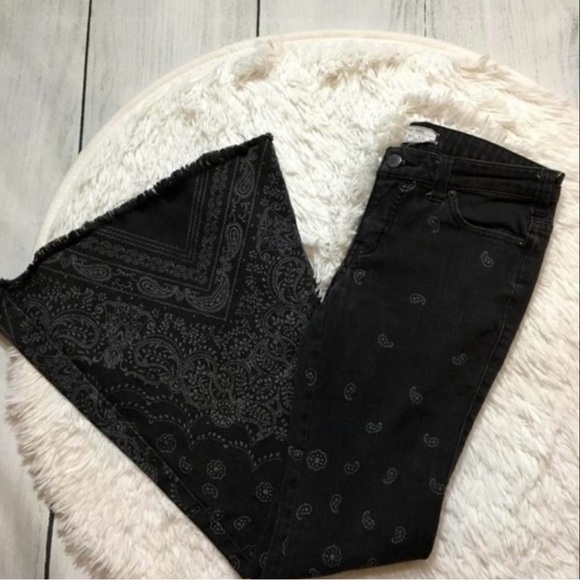 Free People Black Flare Jeans - Picture 8 of 8